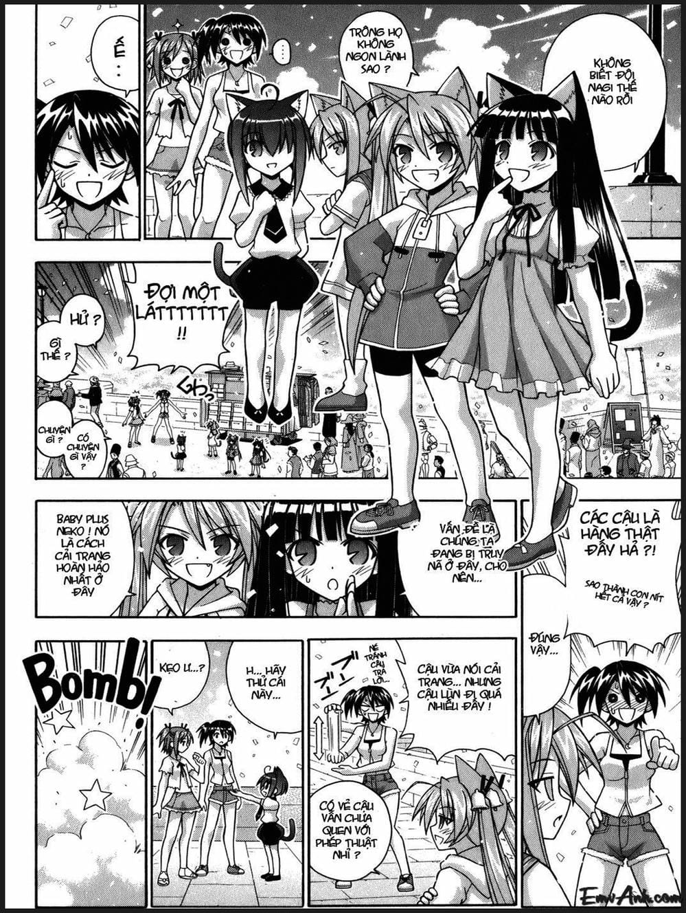 Truyện Tranh Pháp Sư Tí Hon Negima - Mahou Sensei Negima! trang 10