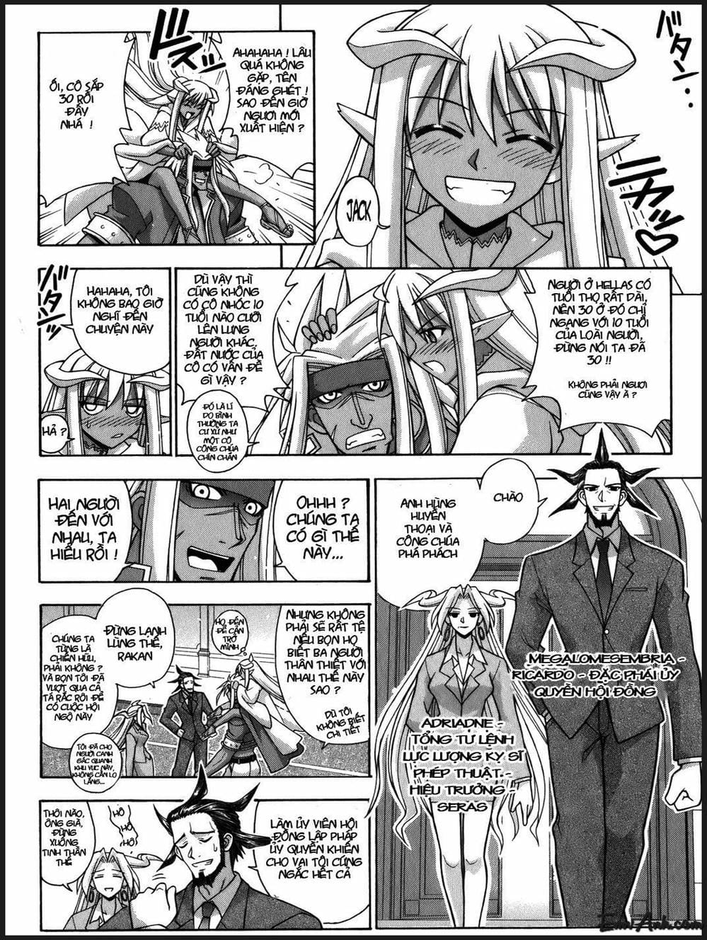 Truyện Tranh Pháp Sư Tí Hon Negima - Mahou Sensei Negima! trang 10