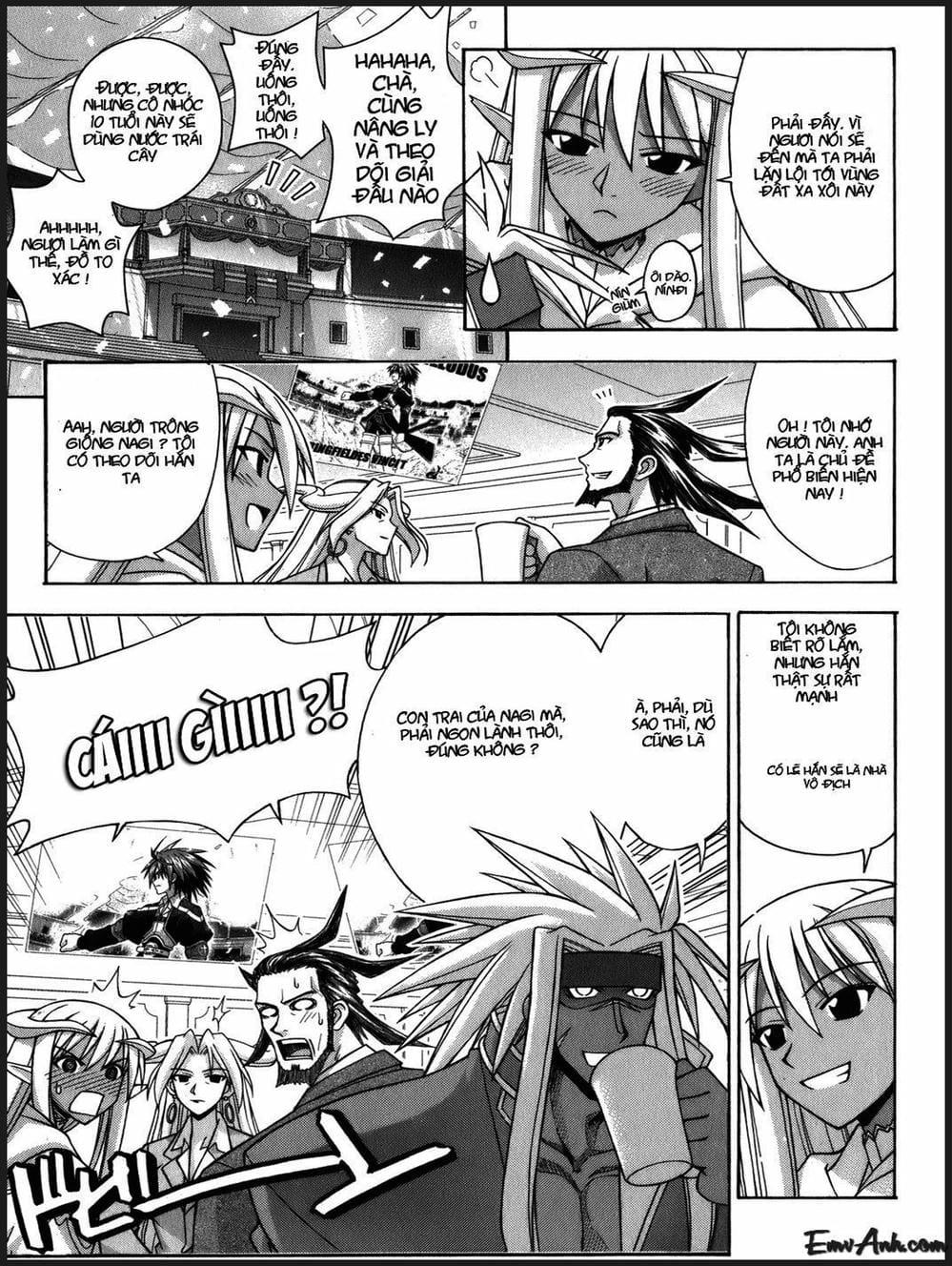 Truyện Tranh Pháp Sư Tí Hon Negima - Mahou Sensei Negima! trang 10