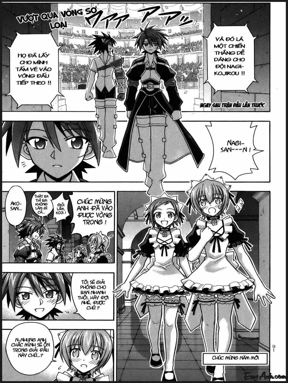 Truyện Tranh Pháp Sư Tí Hon Negima - Mahou Sensei Negima! trang 10