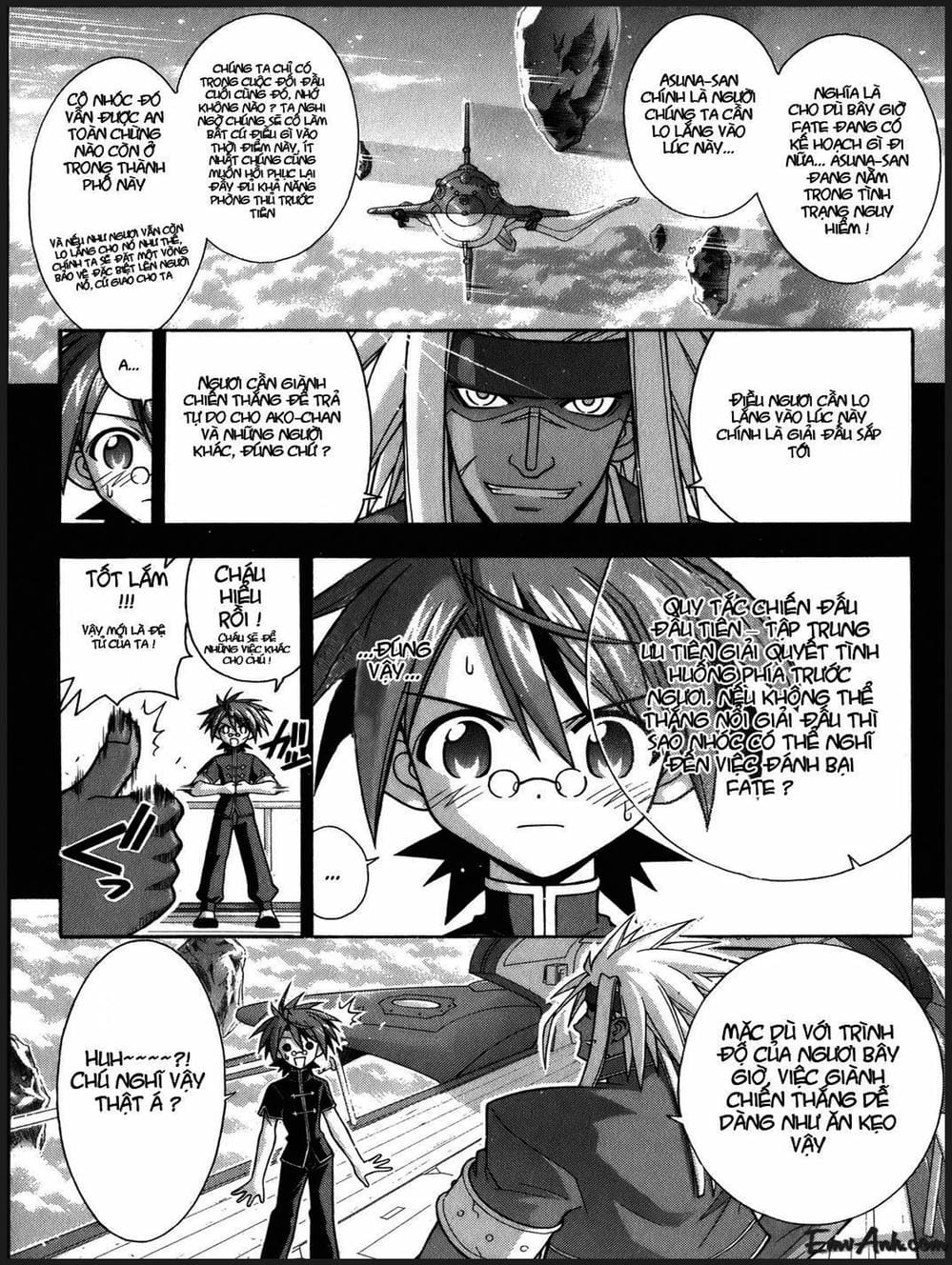 Truyện Tranh Pháp Sư Tí Hon Negima - Mahou Sensei Negima! trang 10