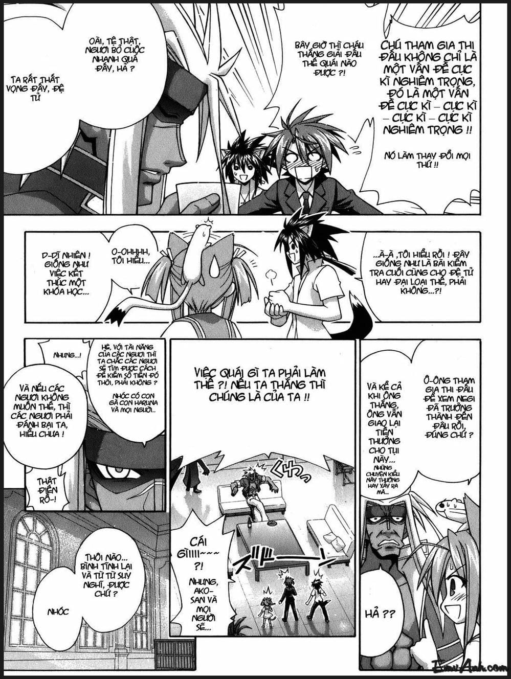 Truyện Tranh Pháp Sư Tí Hon Negima - Mahou Sensei Negima! trang 10