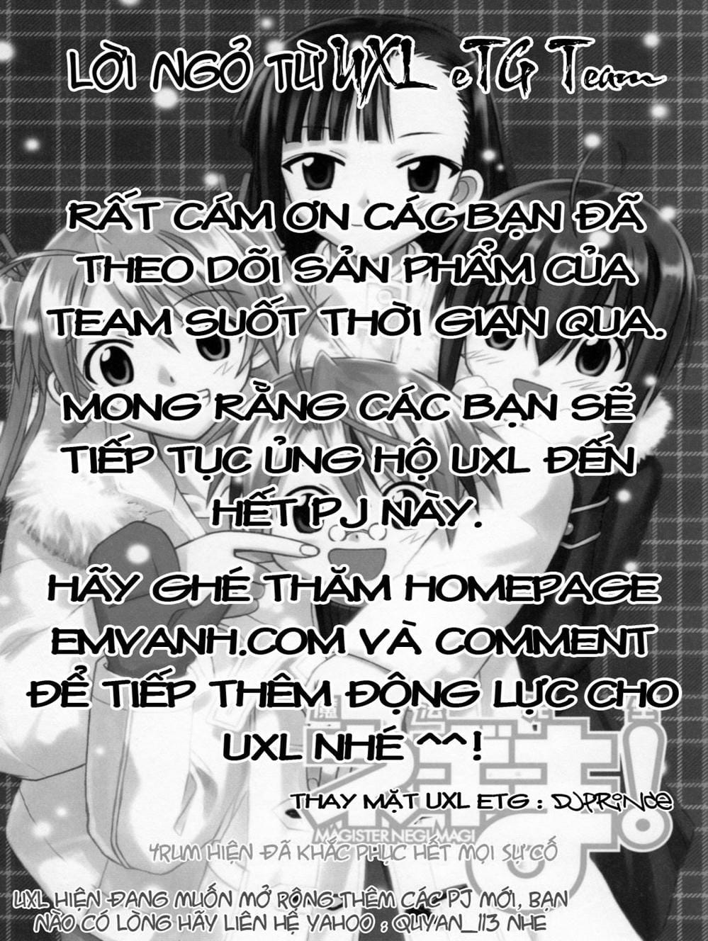 Truyện Tranh Pháp Sư Tí Hon Negima - Mahou Sensei Negima! trang 10