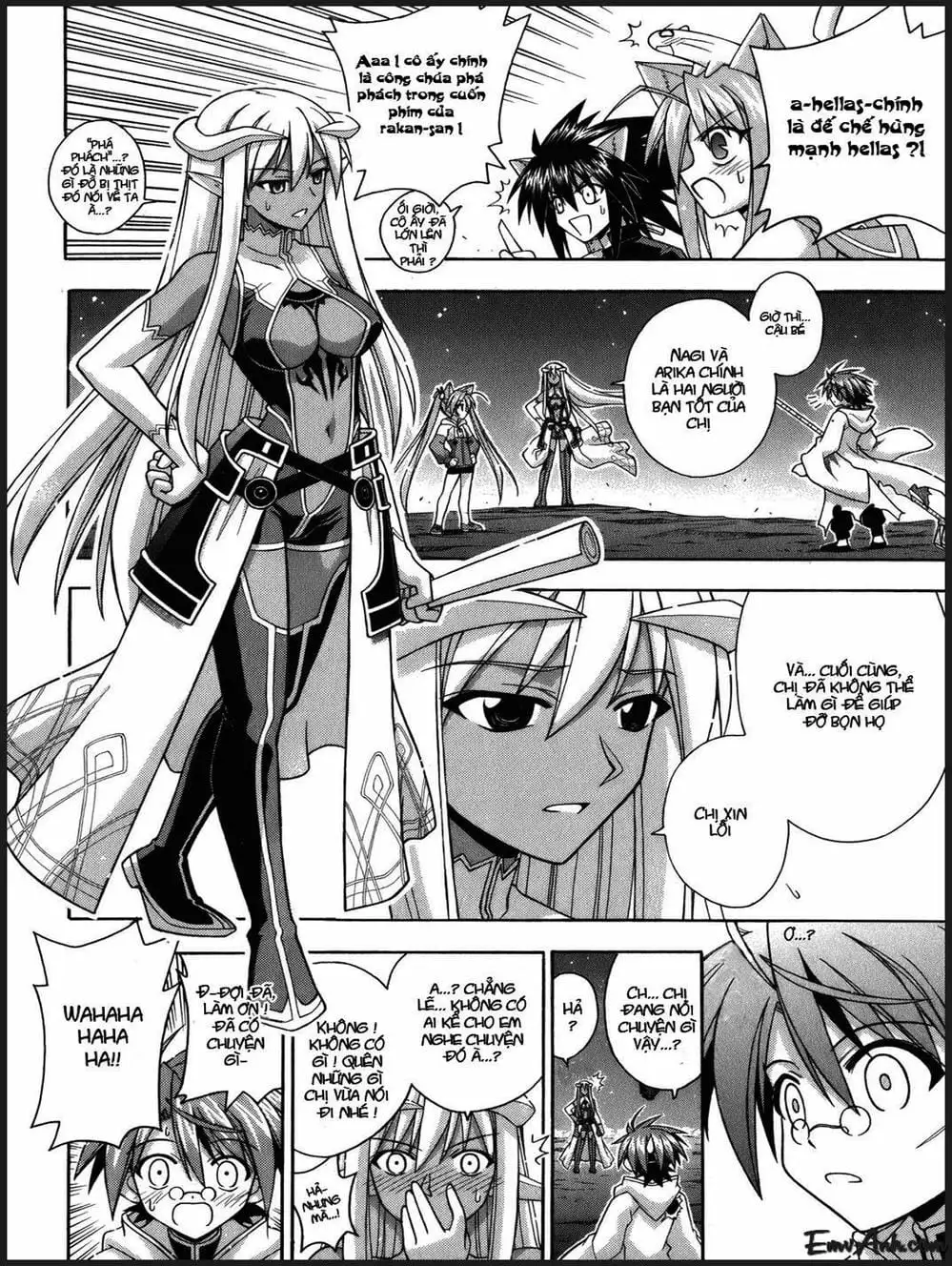 Truyện Tranh Pháp Sư Tí Hon Negima - Mahou Sensei Negima! trang 10
