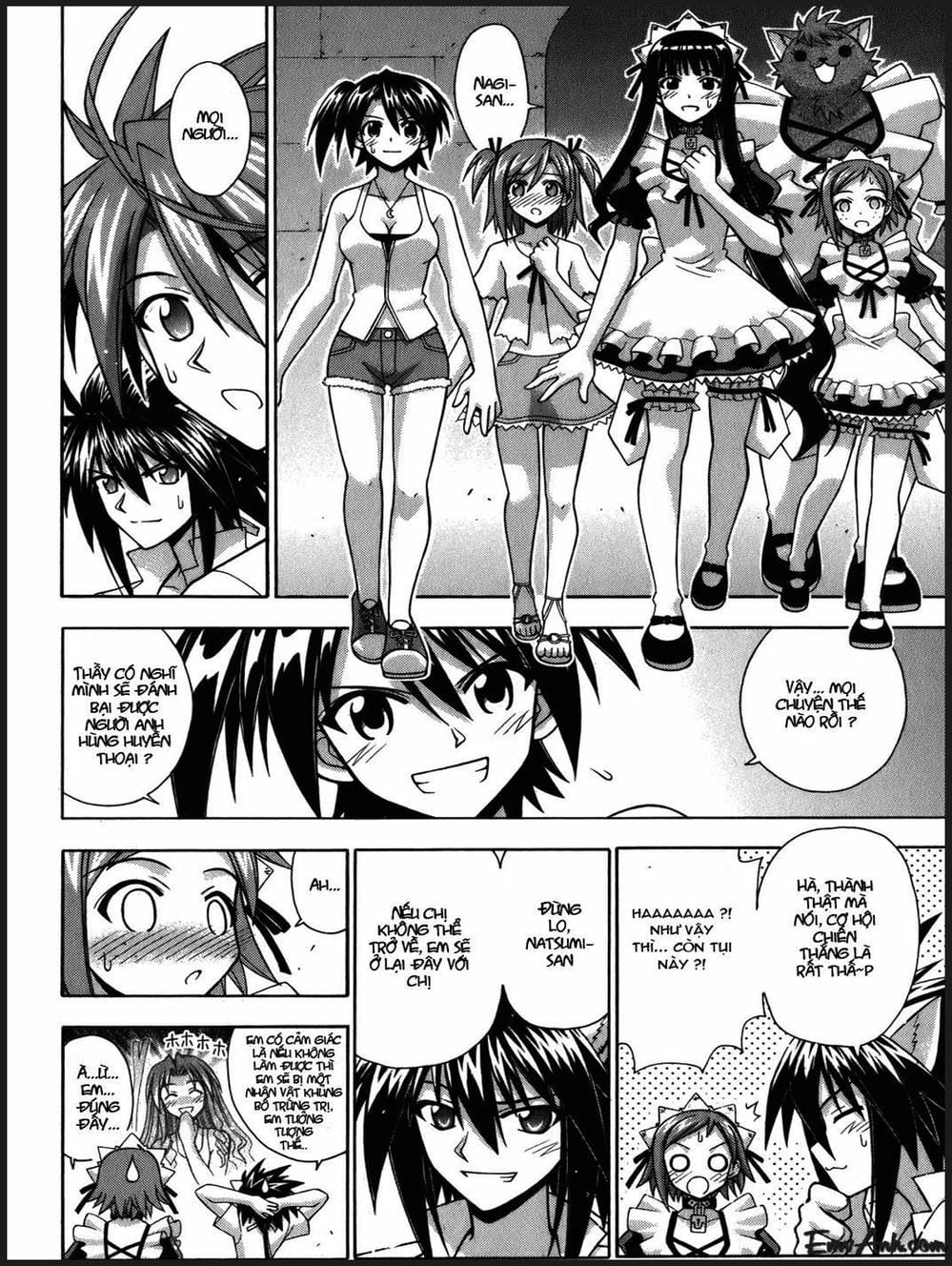 Truyện Tranh Pháp Sư Tí Hon Negima - Mahou Sensei Negima! trang 10
