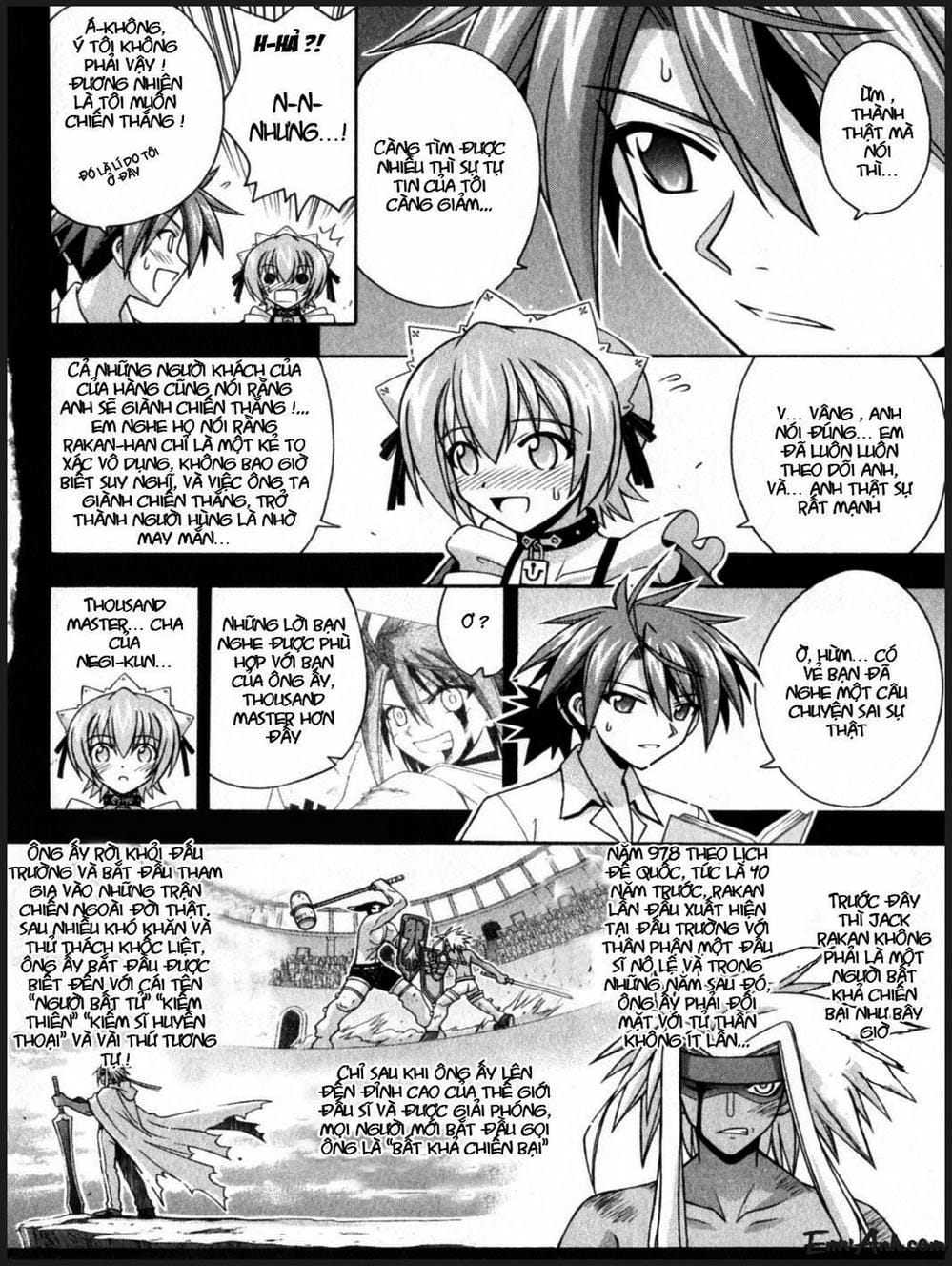 Truyện Tranh Pháp Sư Tí Hon Negima - Mahou Sensei Negima! trang 10