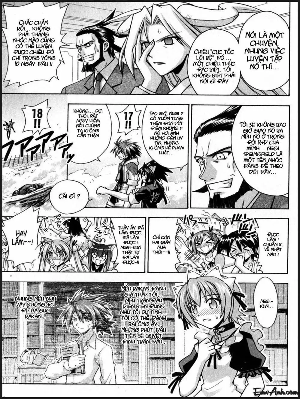 Truyện Tranh Pháp Sư Tí Hon Negima - Mahou Sensei Negima! trang 10