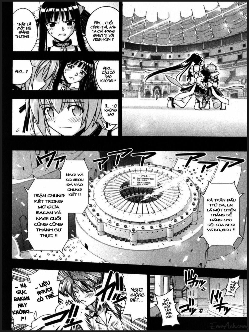 Truyện Tranh Pháp Sư Tí Hon Negima - Mahou Sensei Negima! trang 10
