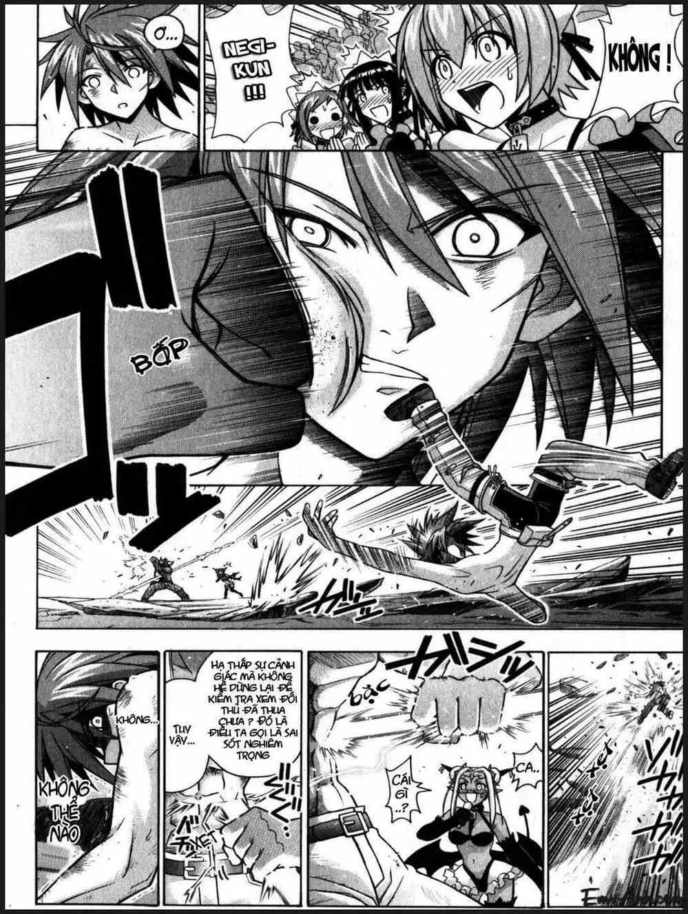 Truyện Tranh Pháp Sư Tí Hon Negima - Mahou Sensei Negima! trang 10