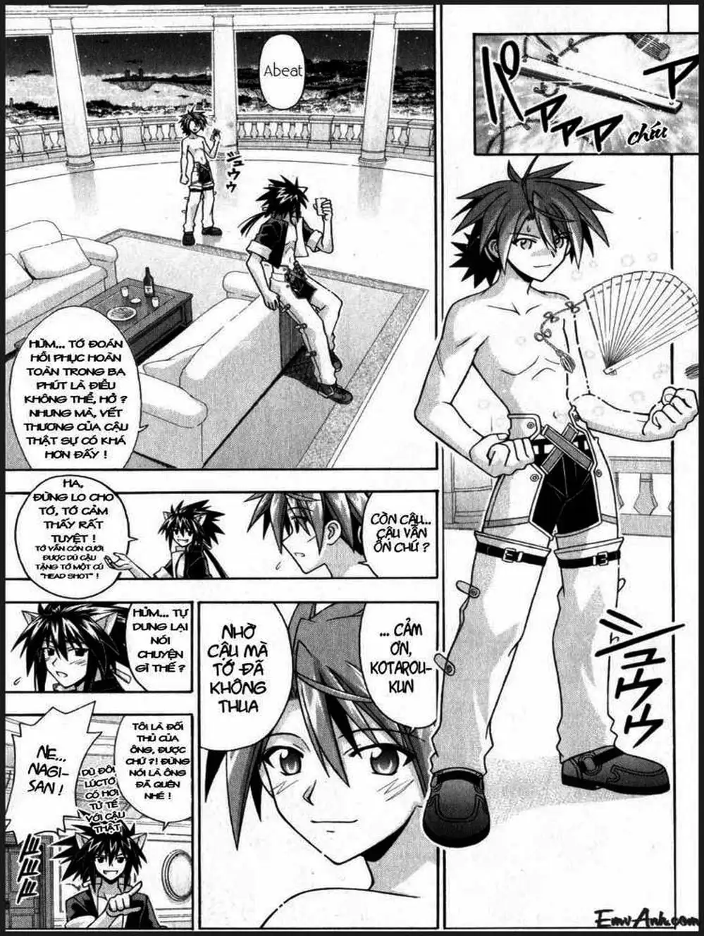 Truyện Tranh Pháp Sư Tí Hon Negima - Mahou Sensei Negima! trang 10