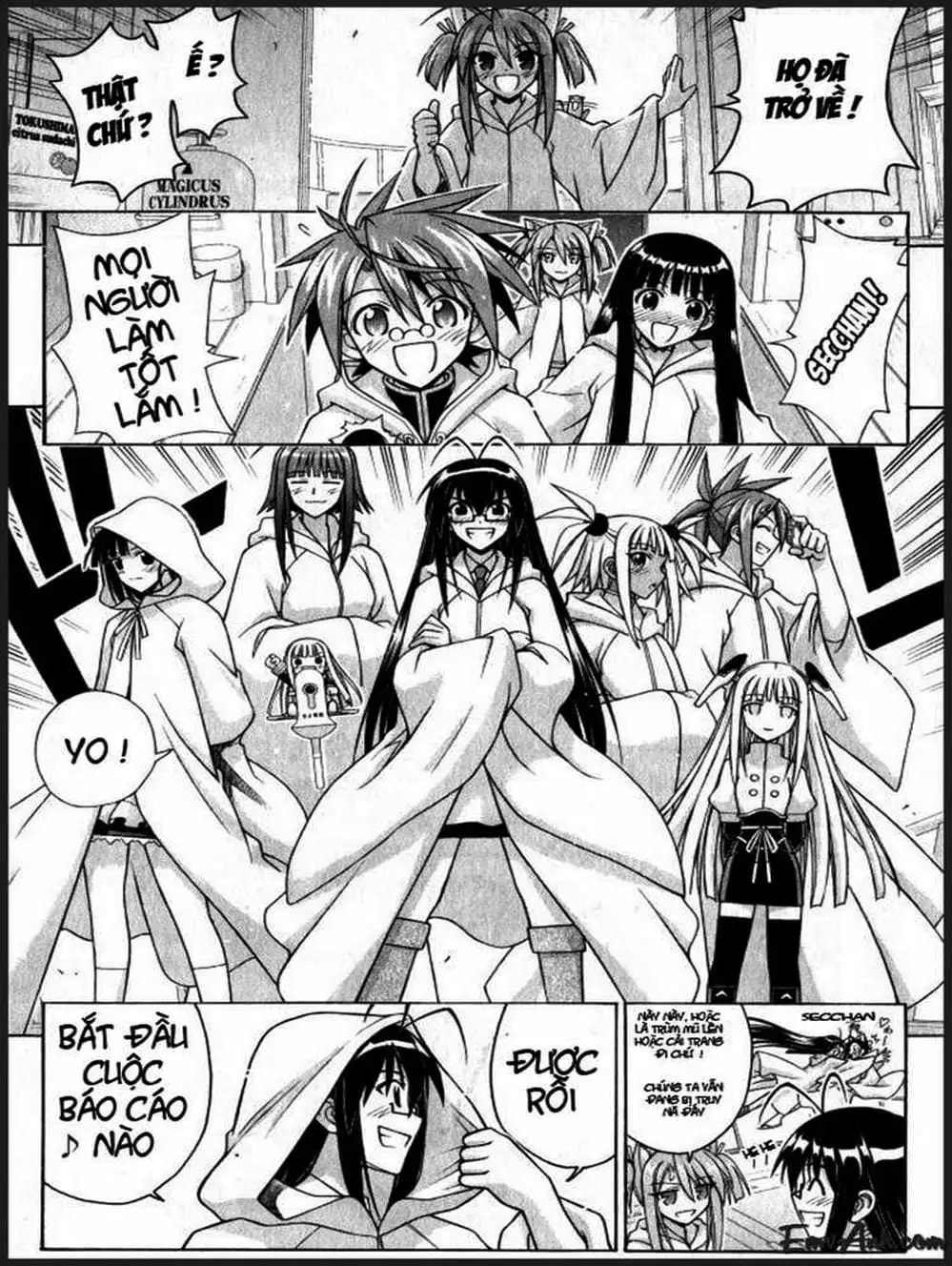 Truyện Tranh Pháp Sư Tí Hon Negima - Mahou Sensei Negima! trang 10
