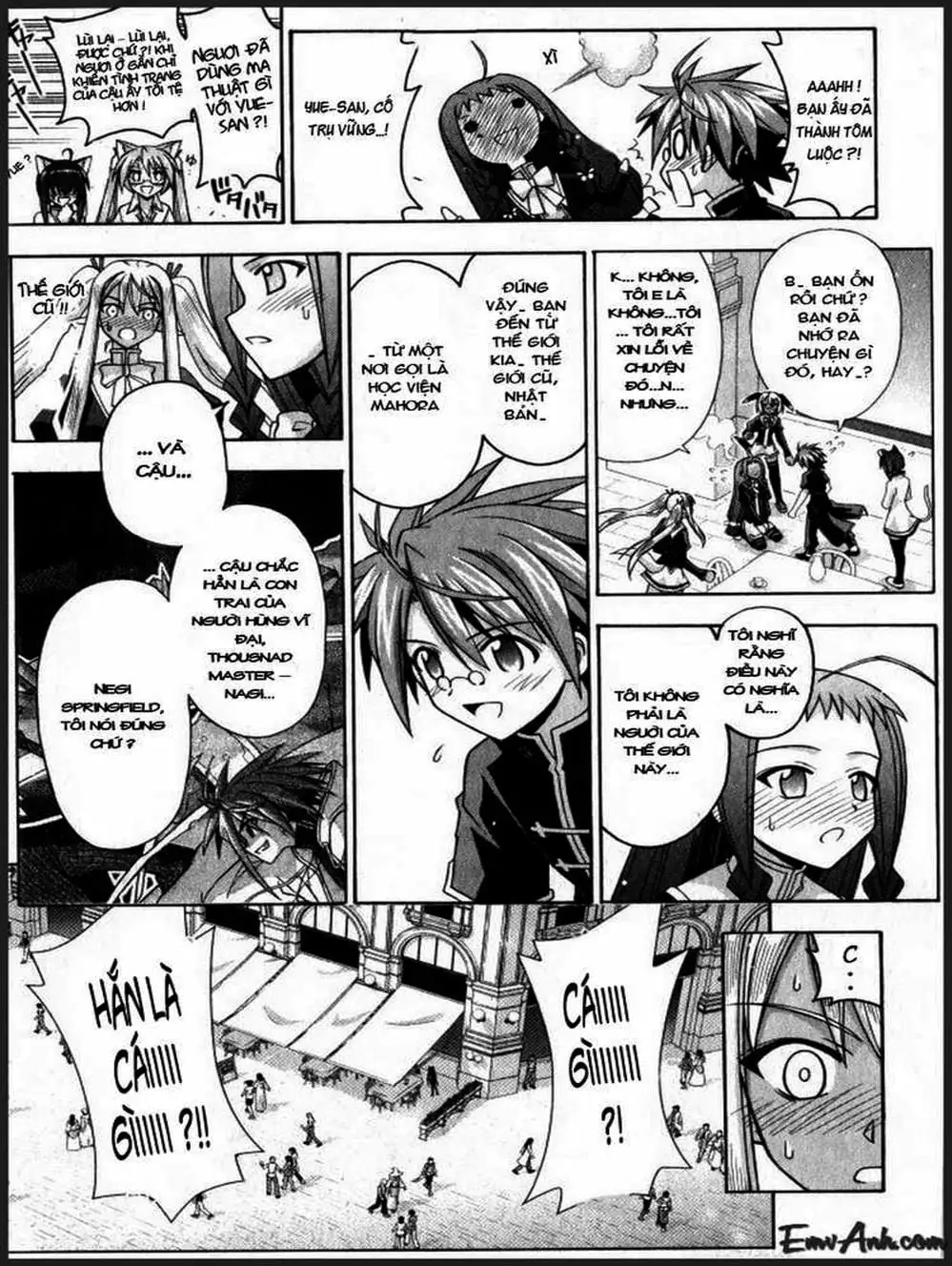 Truyện Tranh Pháp Sư Tí Hon Negima - Mahou Sensei Negima! trang 10
