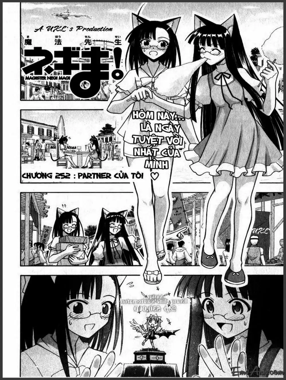 Truyện Tranh Pháp Sư Tí Hon Negima - Mahou Sensei Negima! trang 10