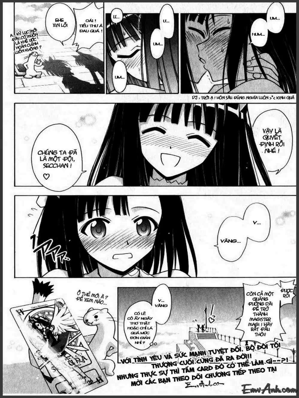 Truyện Tranh Pháp Sư Tí Hon Negima - Mahou Sensei Negima! trang 10