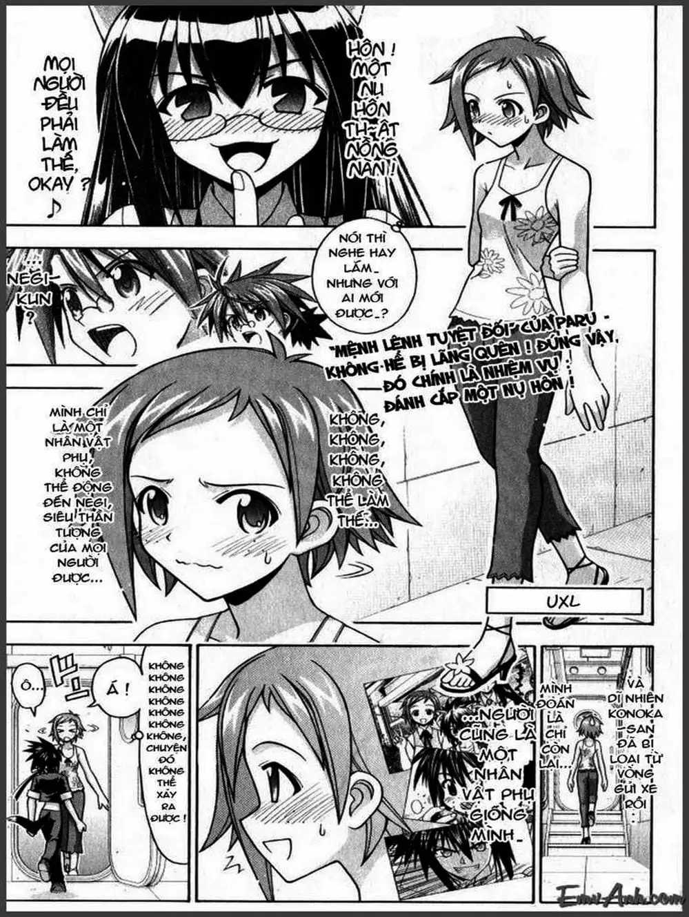 Truyện Tranh Pháp Sư Tí Hon Negima - Mahou Sensei Negima! trang 10