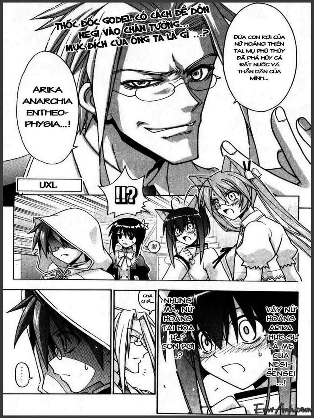 Truyện Tranh Pháp Sư Tí Hon Negima - Mahou Sensei Negima! trang 10