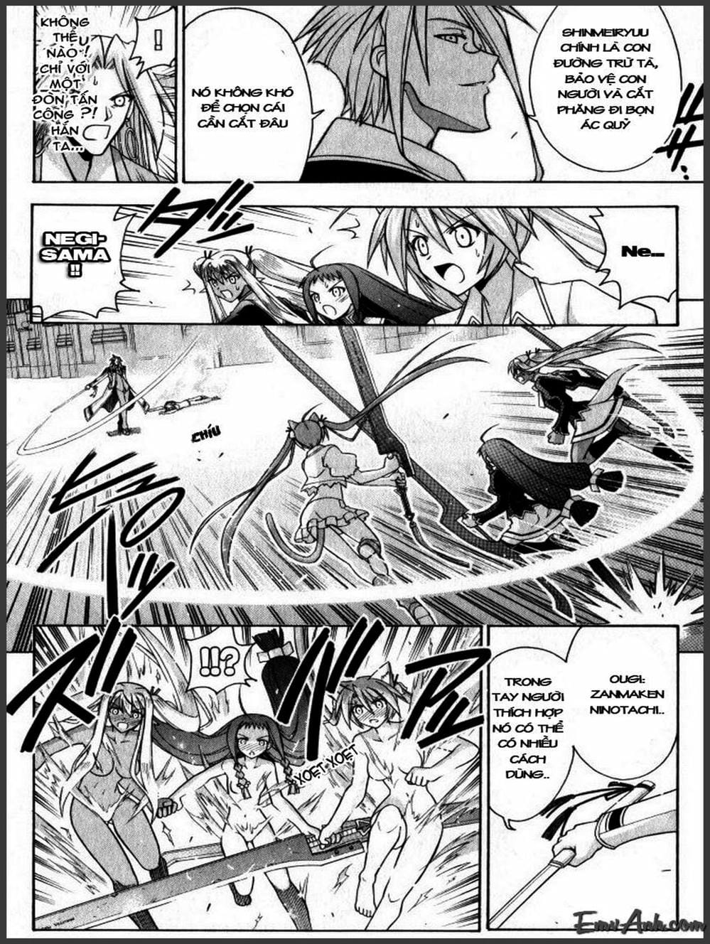 Truyện Tranh Pháp Sư Tí Hon Negima - Mahou Sensei Negima! trang 10
