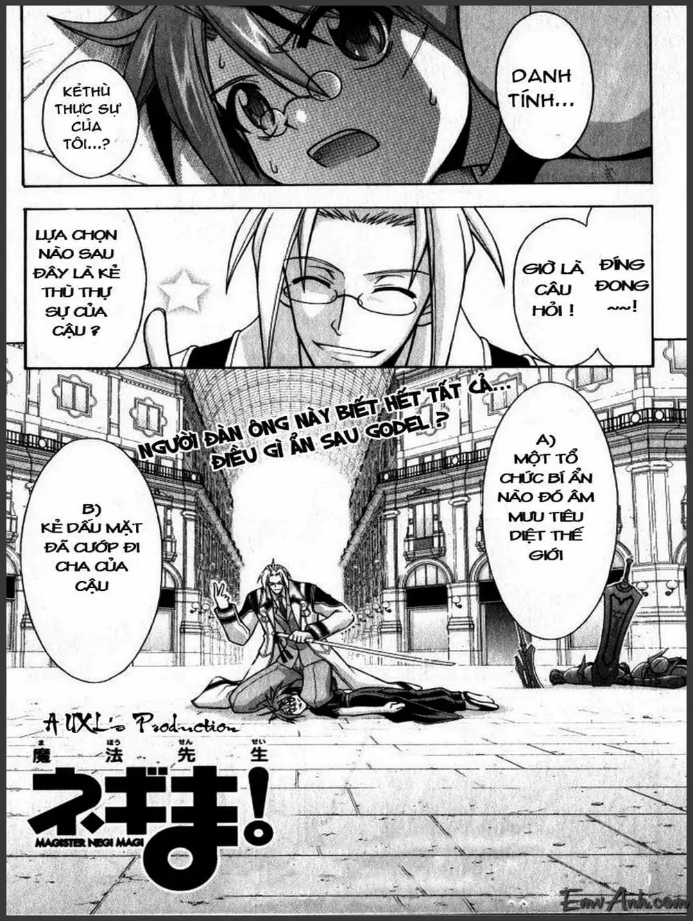 Truyện Tranh Pháp Sư Tí Hon Negima - Mahou Sensei Negima! trang 10