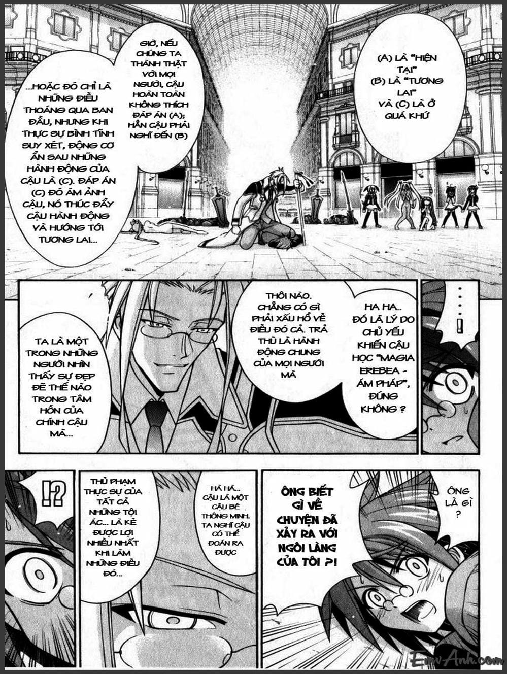 Truyện Tranh Pháp Sư Tí Hon Negima - Mahou Sensei Negima! trang 10