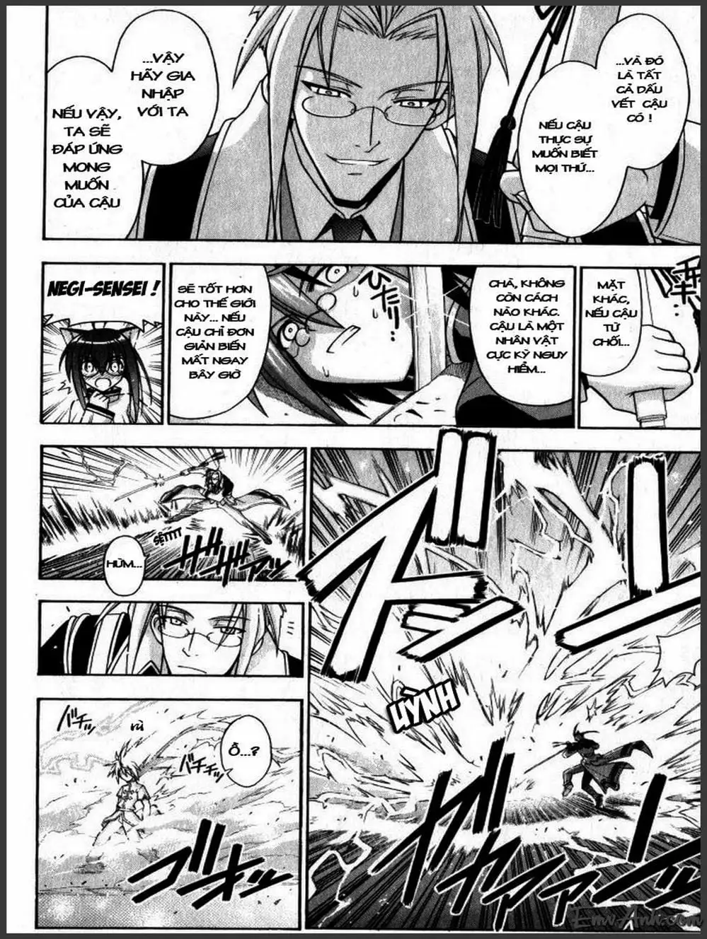 Truyện Tranh Pháp Sư Tí Hon Negima - Mahou Sensei Negima! trang 10
