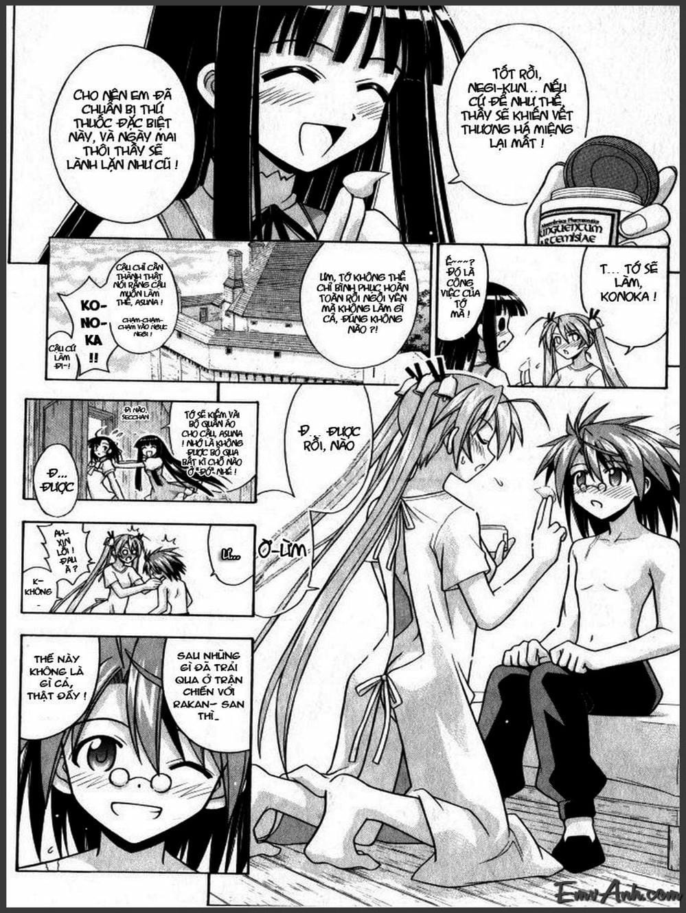 Truyện Tranh Pháp Sư Tí Hon Negima - Mahou Sensei Negima! trang 10