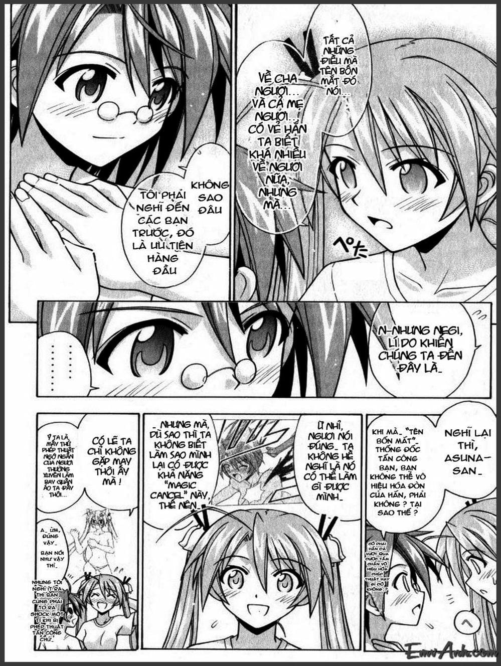 Truyện Tranh Pháp Sư Tí Hon Negima - Mahou Sensei Negima! trang 10