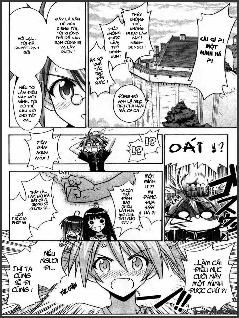 Truyện Tranh Pháp Sư Tí Hon Negima - Mahou Sensei Negima! trang 10