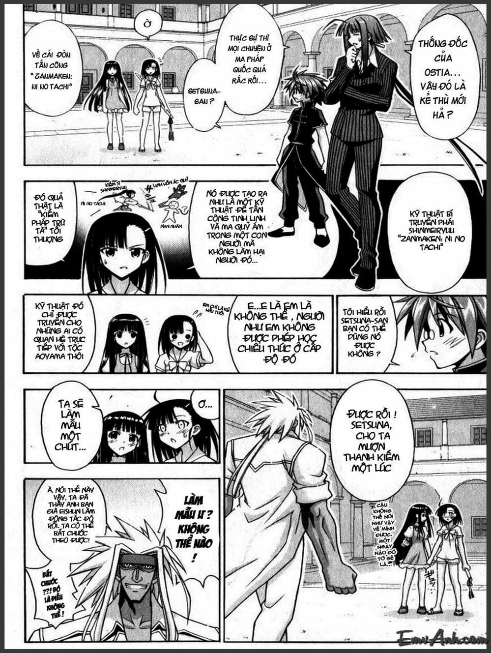 Truyện Tranh Pháp Sư Tí Hon Negima - Mahou Sensei Negima! trang 10