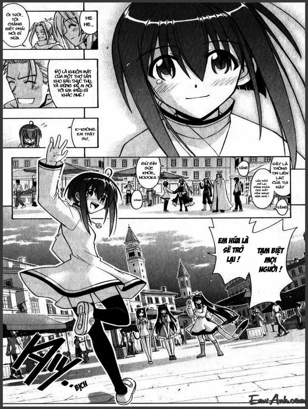 Truyện Tranh Pháp Sư Tí Hon Negima - Mahou Sensei Negima! trang 10