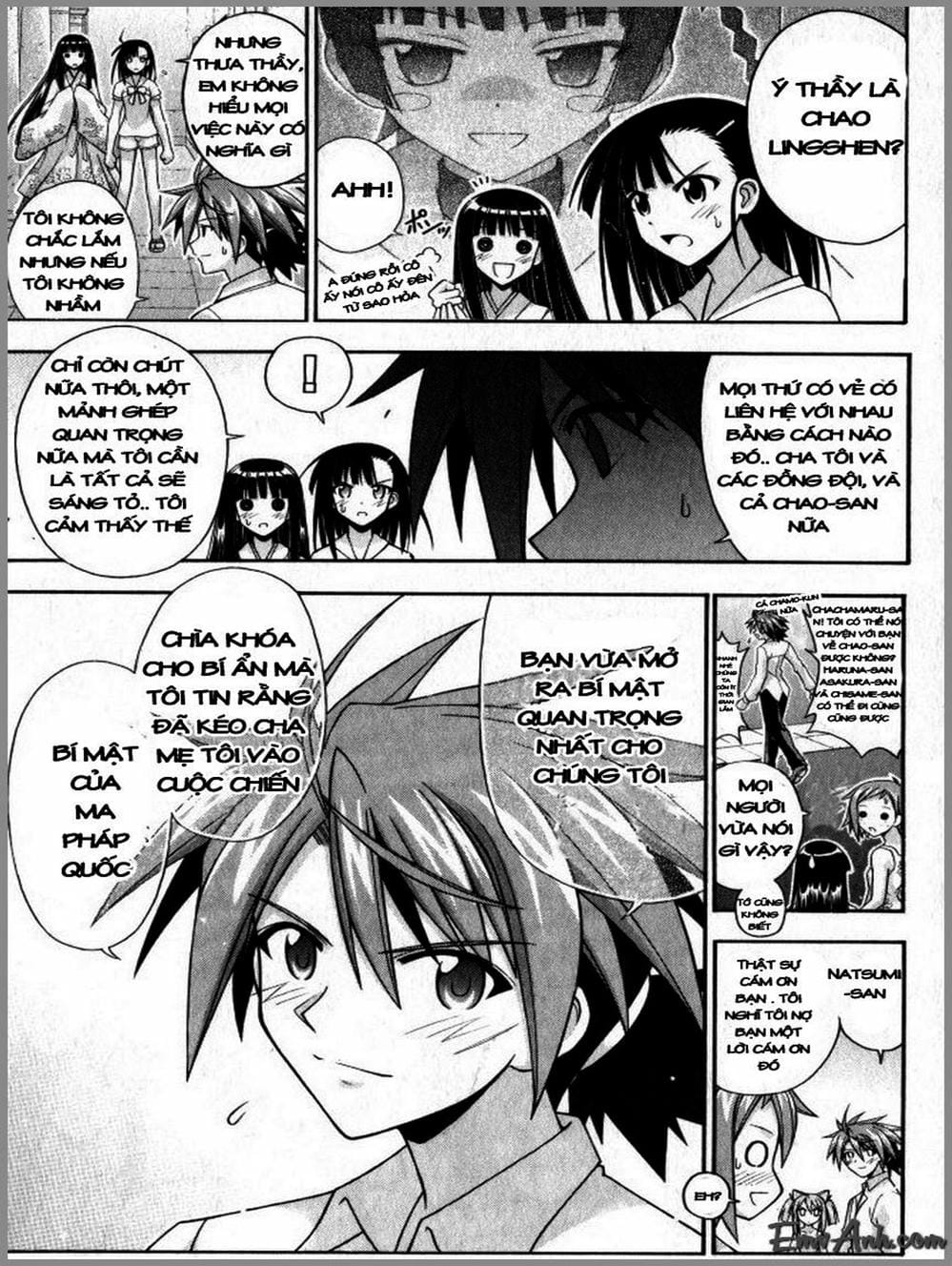 Truyện Tranh Pháp Sư Tí Hon Negima - Mahou Sensei Negima! trang 10
