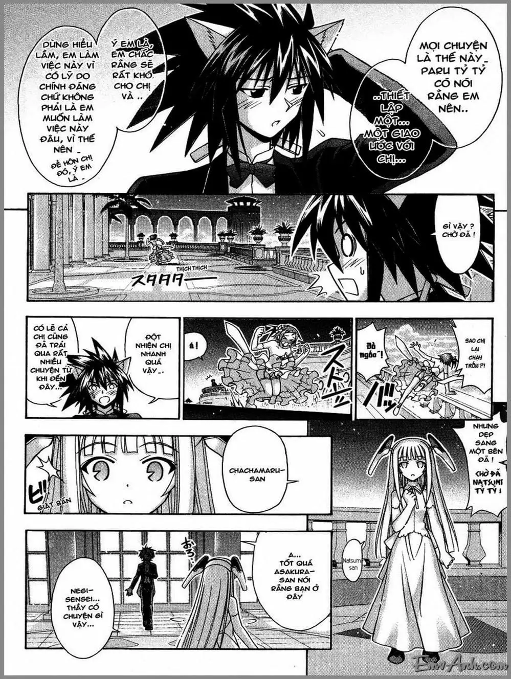 Truyện Tranh Pháp Sư Tí Hon Negima - Mahou Sensei Negima! trang 10