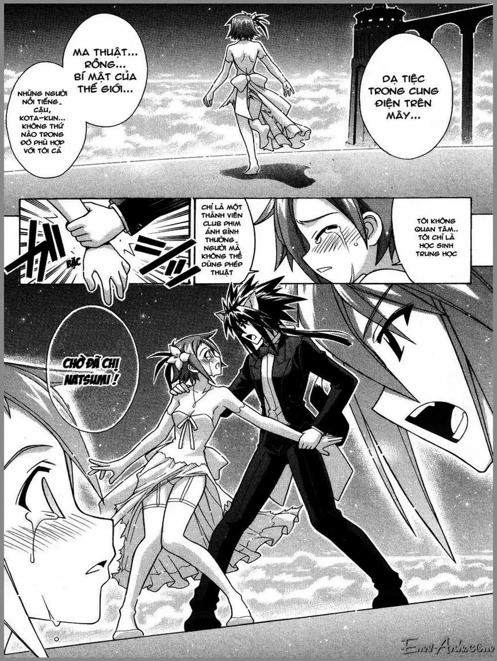 Truyện Tranh Pháp Sư Tí Hon Negima - Mahou Sensei Negima! trang 10