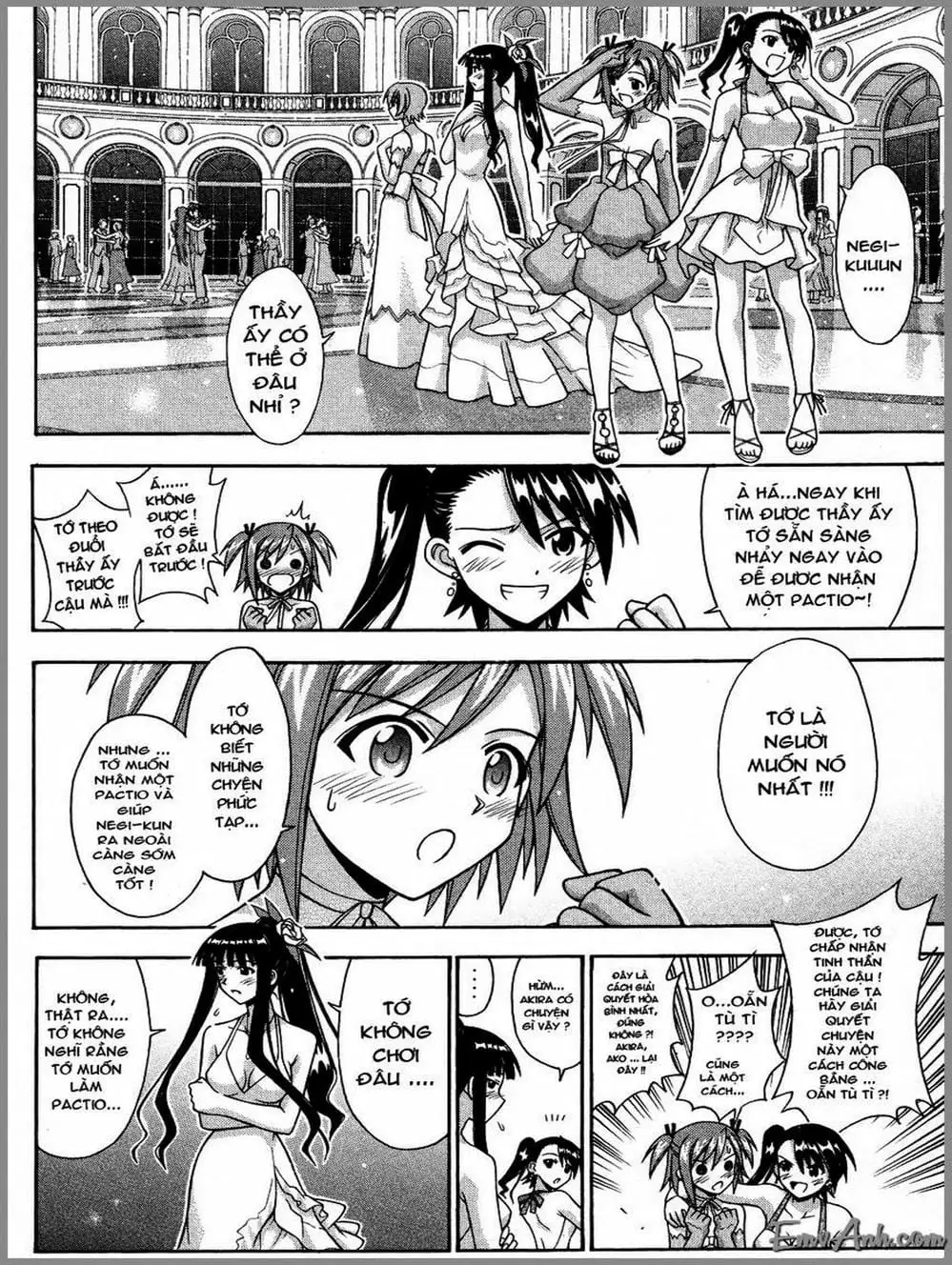 Truyện Tranh Pháp Sư Tí Hon Negima - Mahou Sensei Negima! trang 10