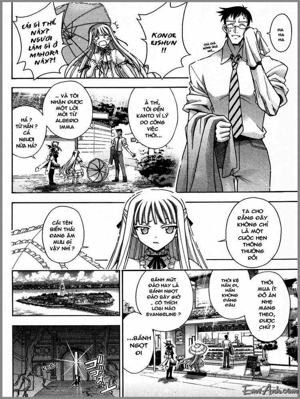 Truyện Tranh Pháp Sư Tí Hon Negima - Mahou Sensei Negima! trang 10