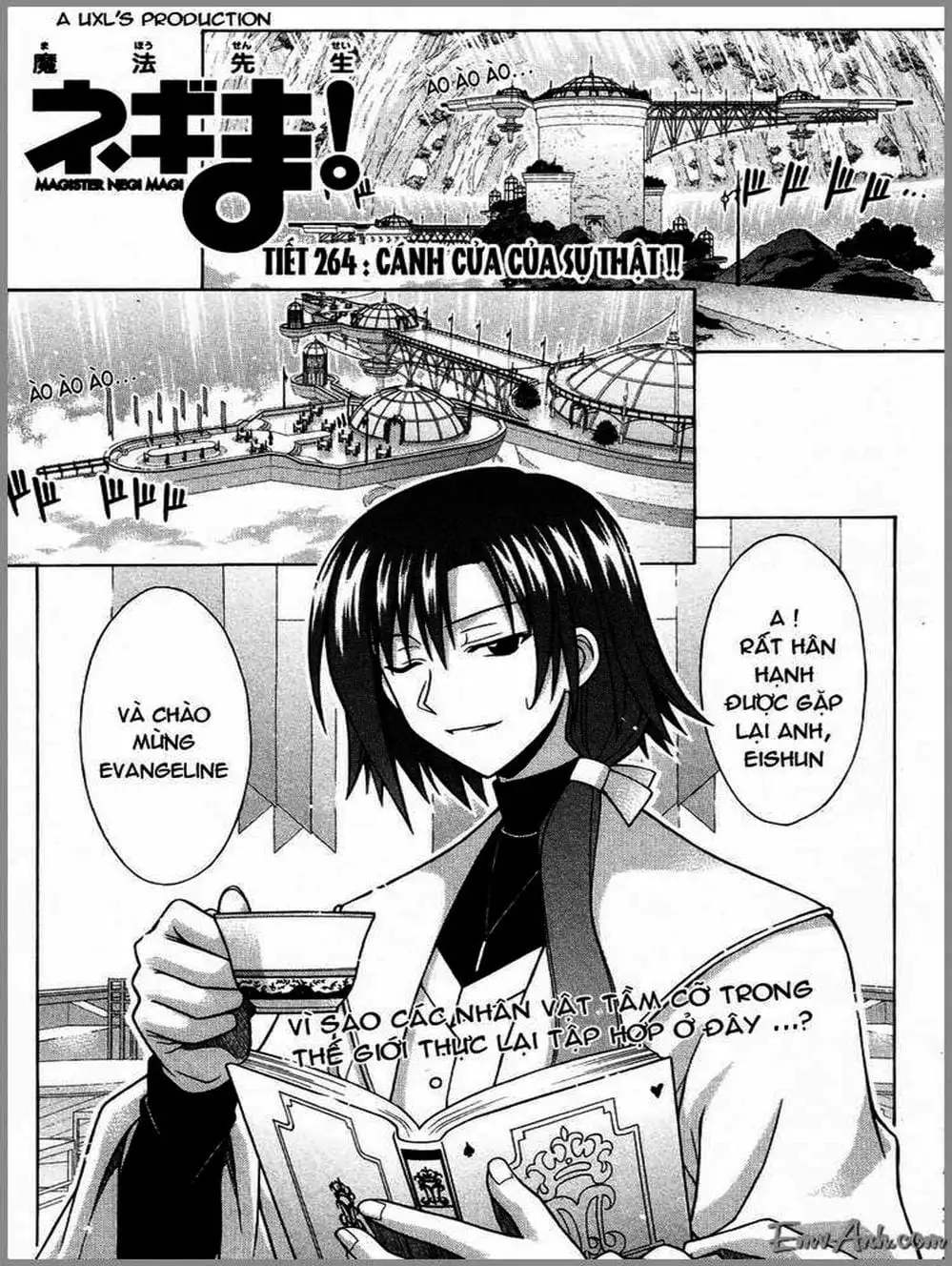 Truyện Tranh Pháp Sư Tí Hon Negima - Mahou Sensei Negima! trang 10