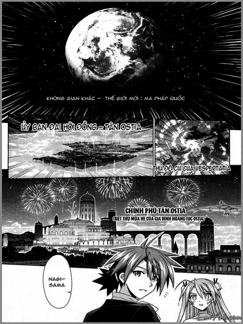 Truyện Tranh Pháp Sư Tí Hon Negima - Mahou Sensei Negima! trang 10