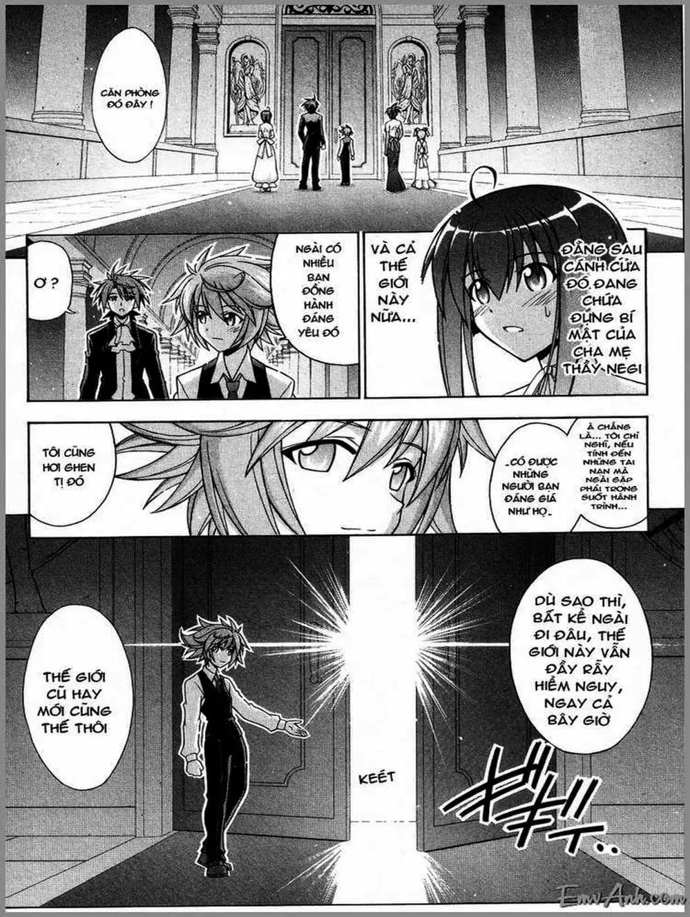 Truyện Tranh Pháp Sư Tí Hon Negima - Mahou Sensei Negima! trang 10