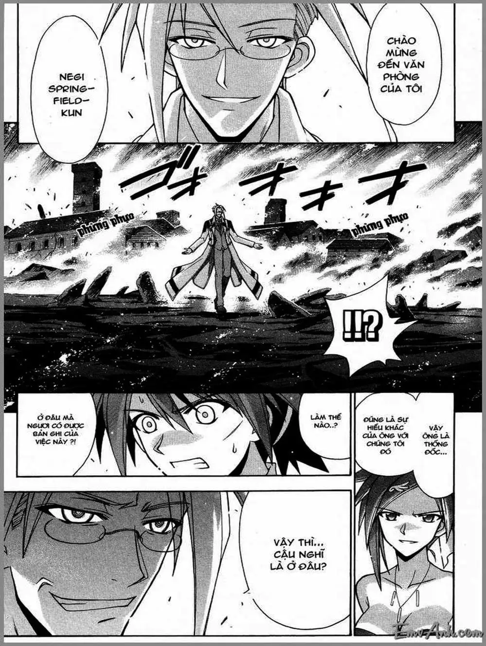 Truyện Tranh Pháp Sư Tí Hon Negima - Mahou Sensei Negima! trang 10