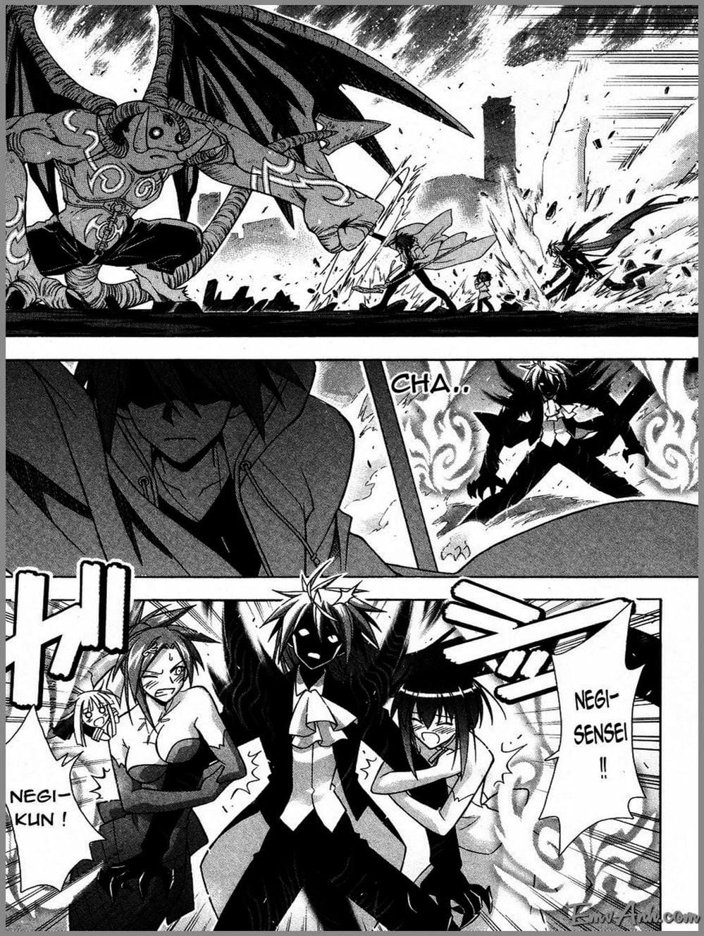 Truyện Tranh Pháp Sư Tí Hon Negima - Mahou Sensei Negima! trang 10