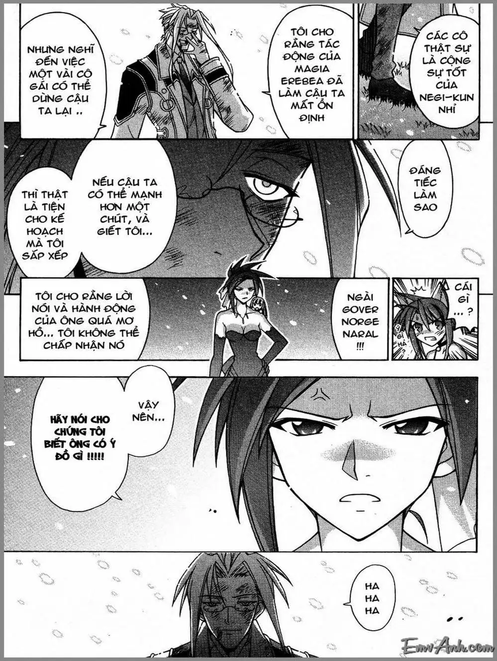 Truyện Tranh Pháp Sư Tí Hon Negima - Mahou Sensei Negima! trang 10