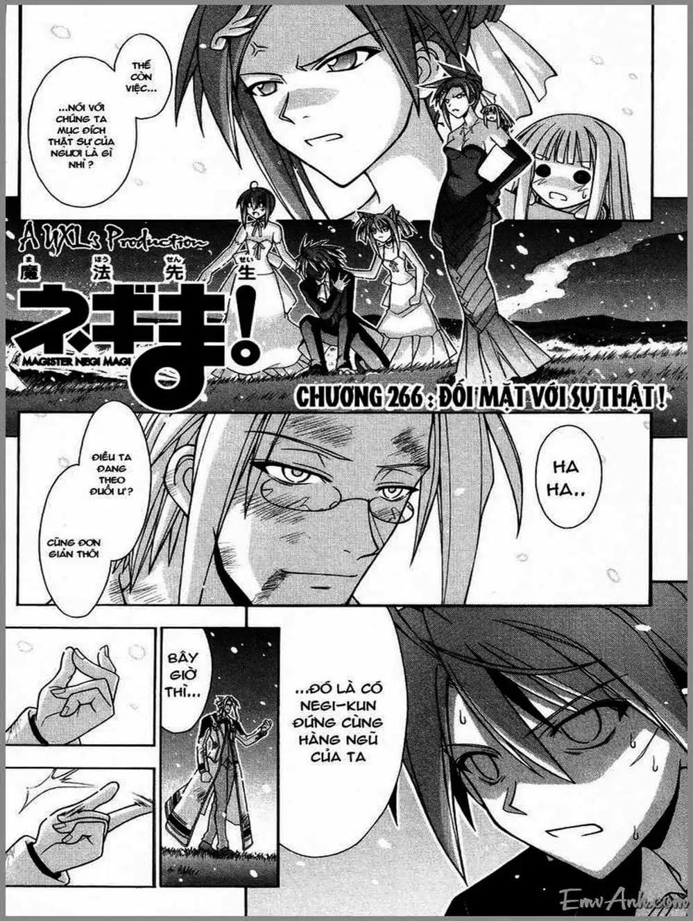 Truyện Tranh Pháp Sư Tí Hon Negima - Mahou Sensei Negima! trang 10