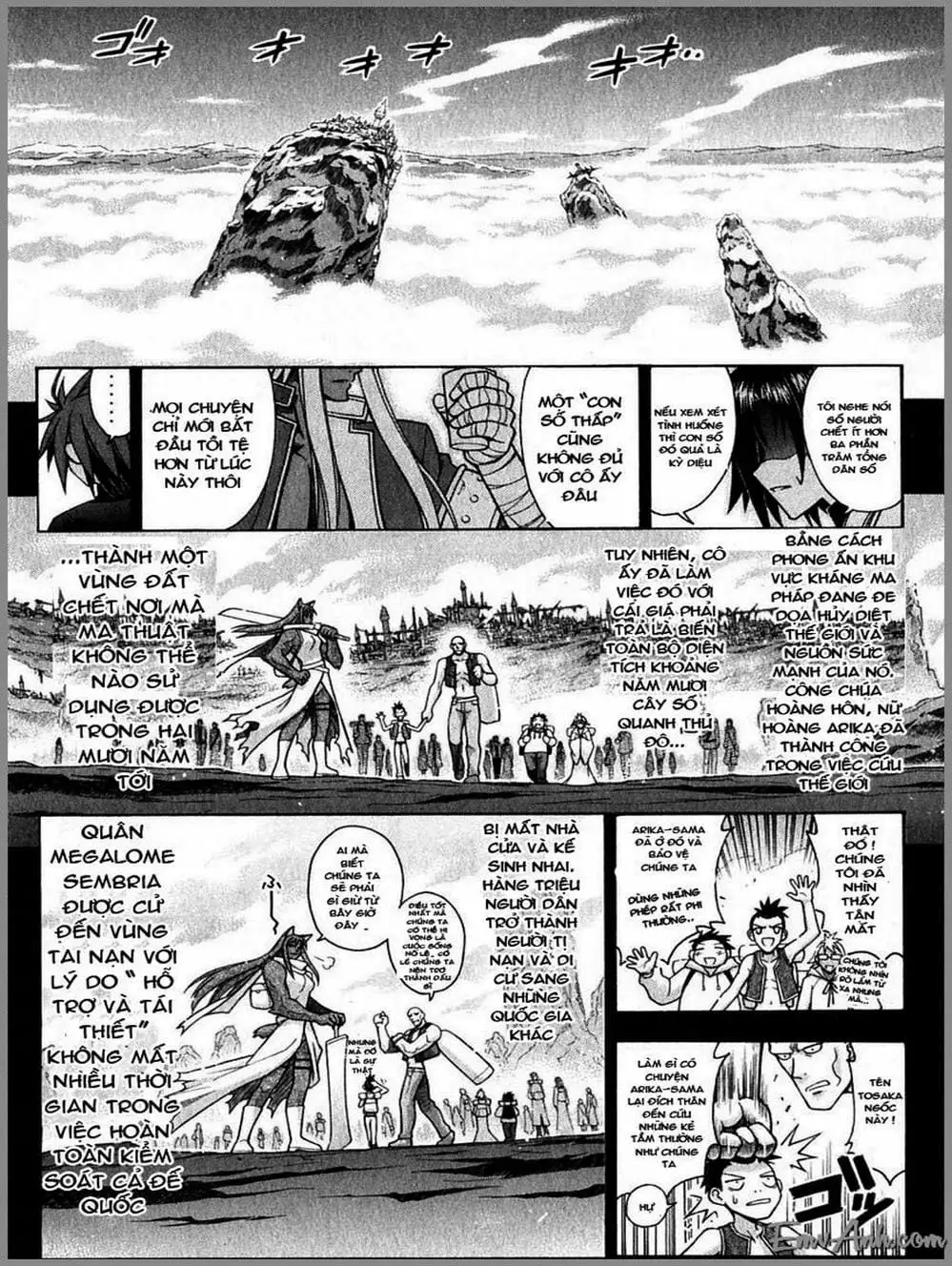 Truyện Tranh Pháp Sư Tí Hon Negima - Mahou Sensei Negima! trang 10