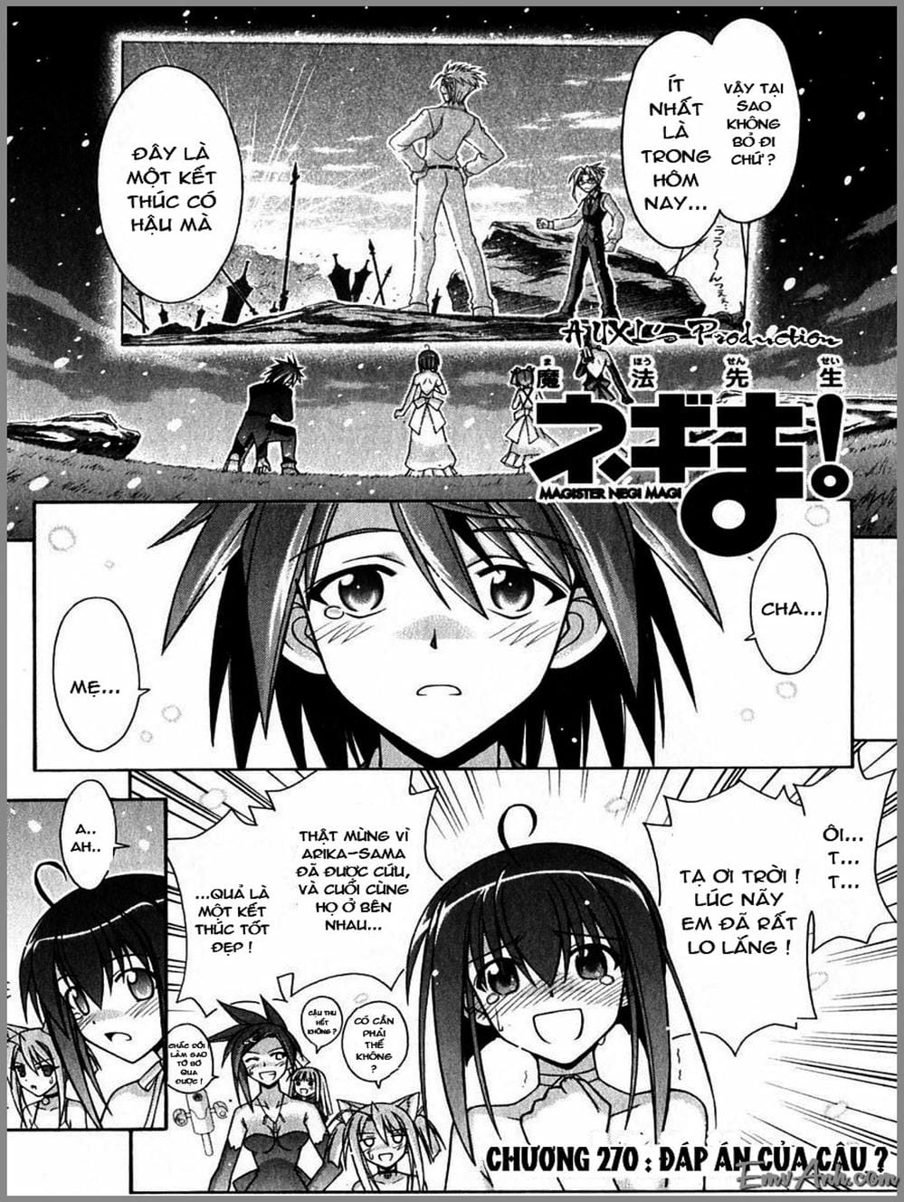Truyện Tranh Pháp Sư Tí Hon Negima - Mahou Sensei Negima! trang 10