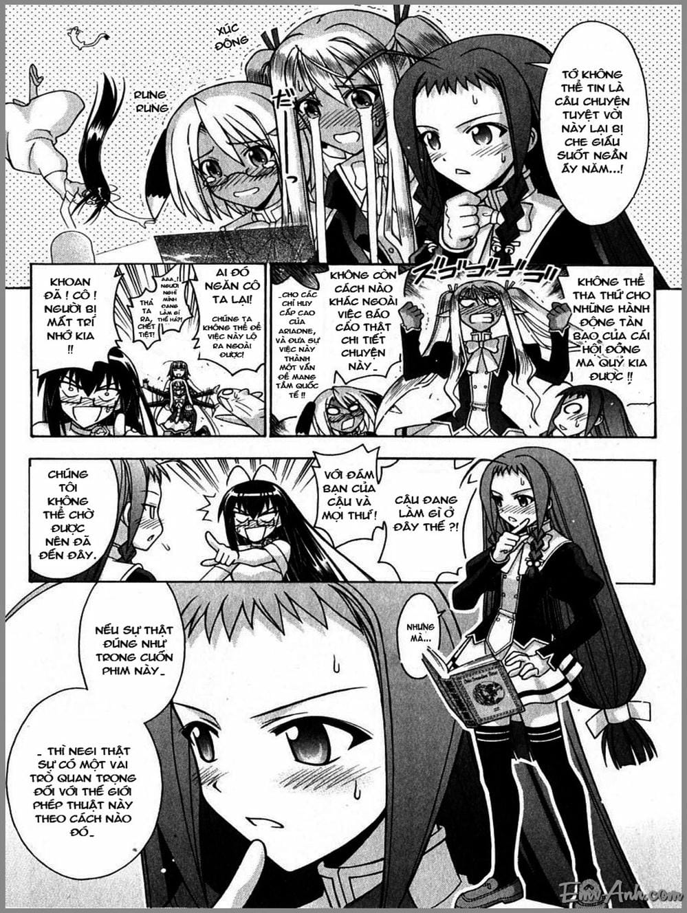 Truyện Tranh Pháp Sư Tí Hon Negima - Mahou Sensei Negima! trang 10