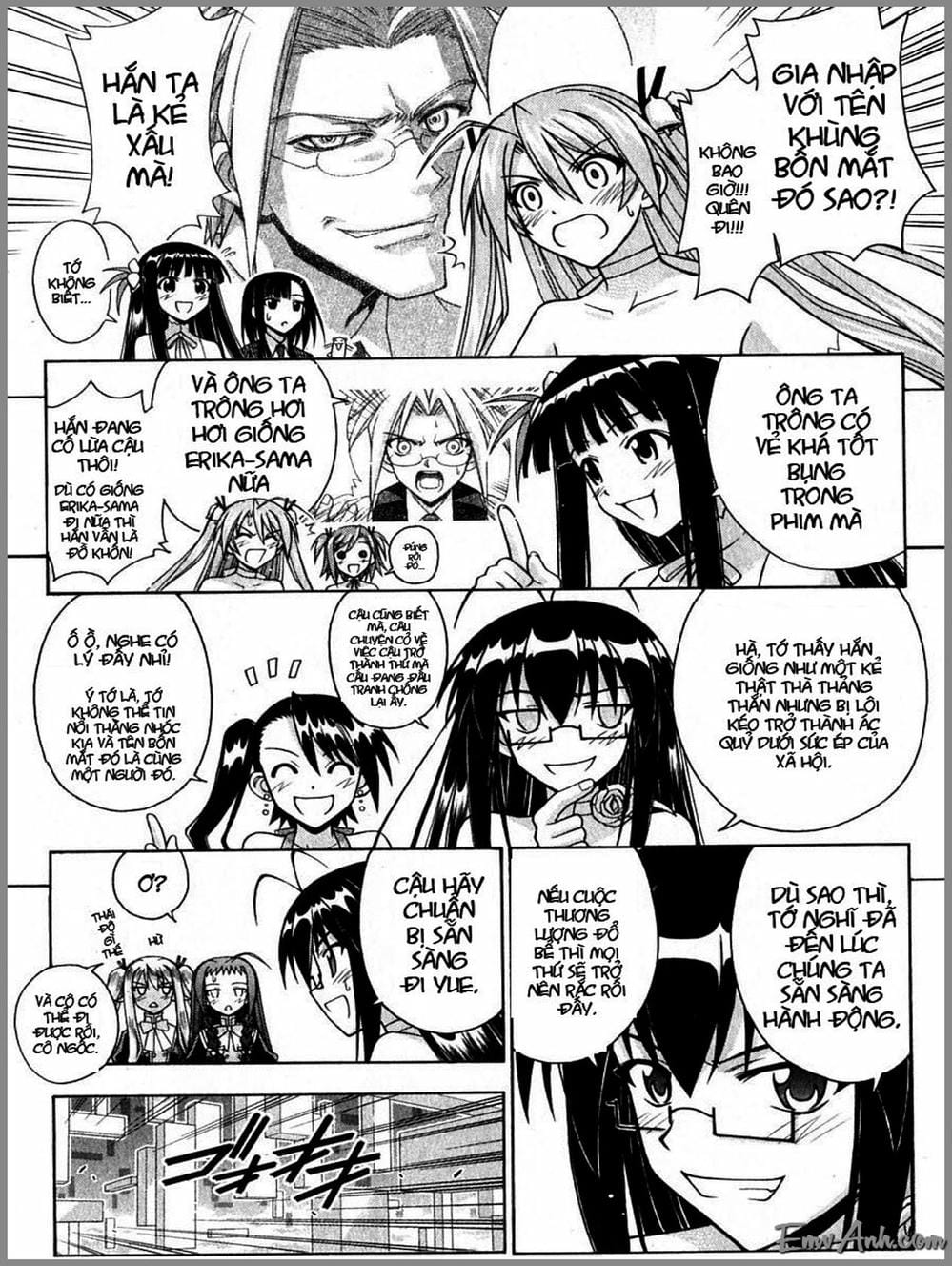 Truyện Tranh Pháp Sư Tí Hon Negima - Mahou Sensei Negima! trang 10