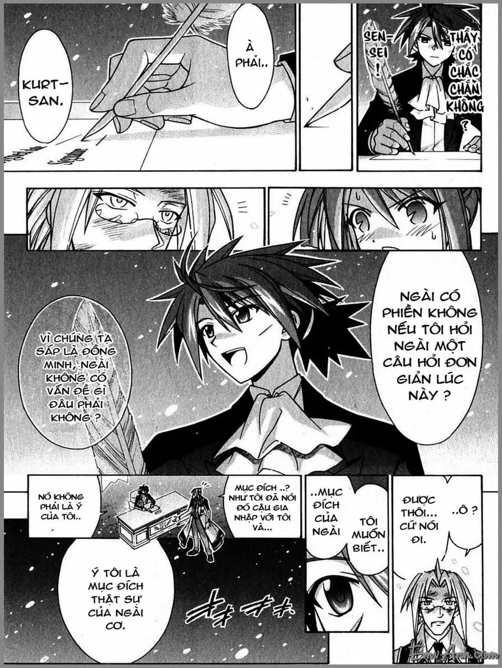 Truyện Tranh Pháp Sư Tí Hon Negima - Mahou Sensei Negima! trang 10