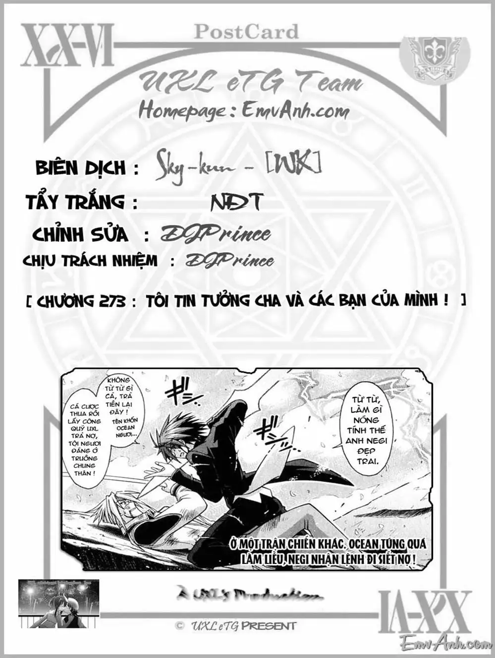 Truyện Tranh Pháp Sư Tí Hon Negima - Mahou Sensei Negima! trang 10