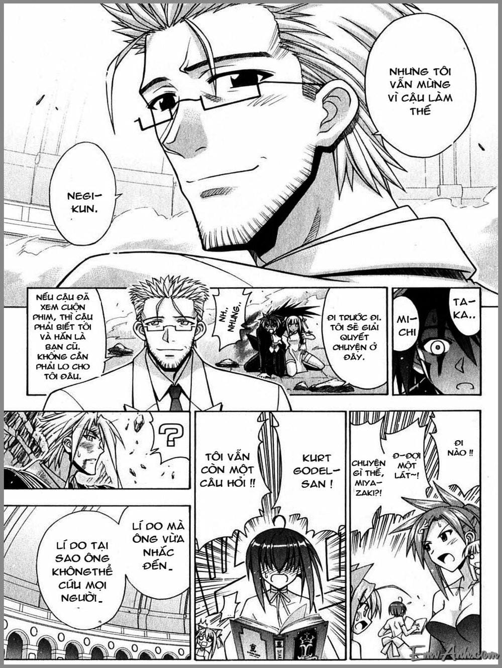 Truyện Tranh Pháp Sư Tí Hon Negima - Mahou Sensei Negima! trang 10