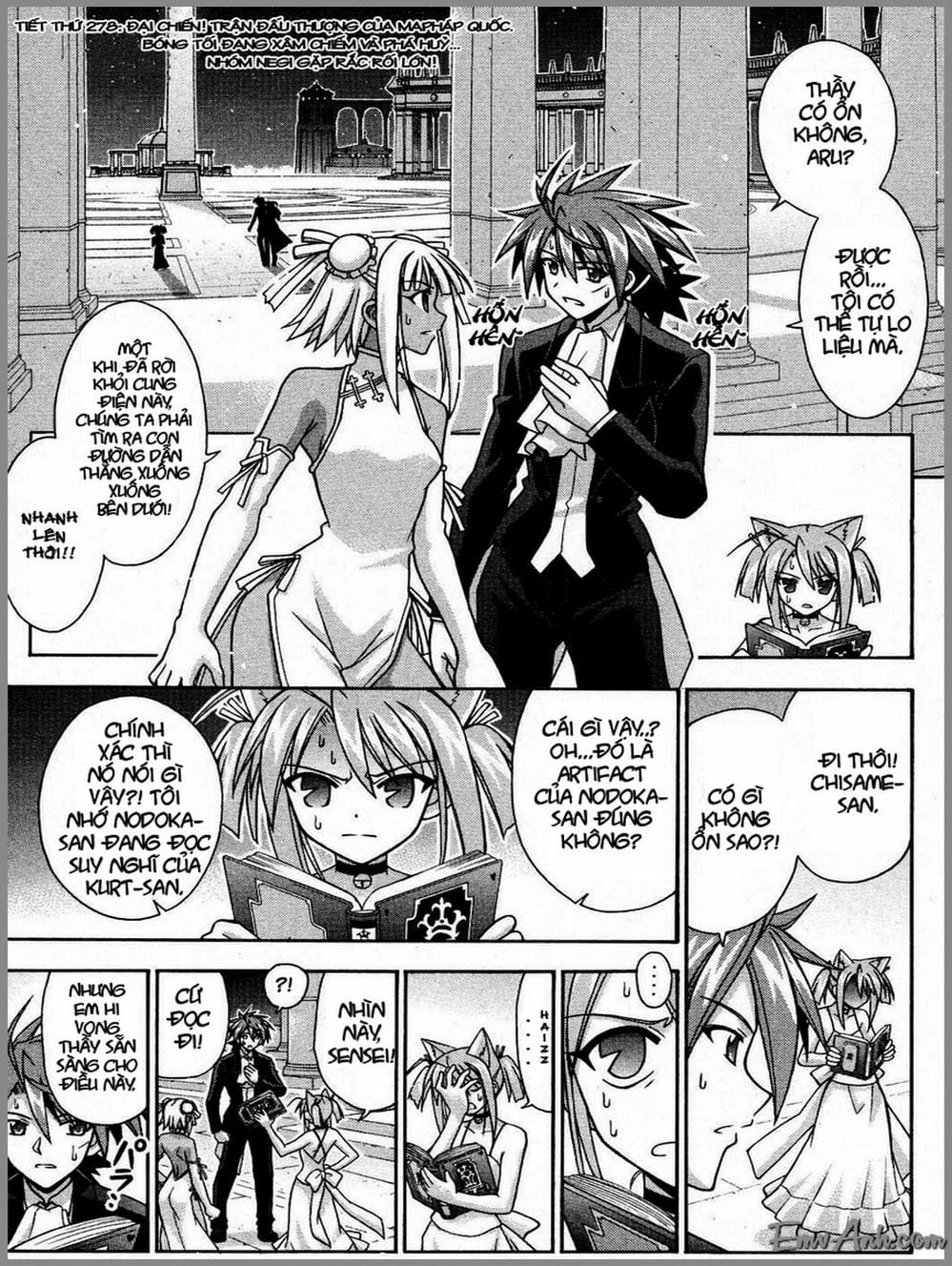 Truyện Tranh Pháp Sư Tí Hon Negima - Mahou Sensei Negima! trang 10