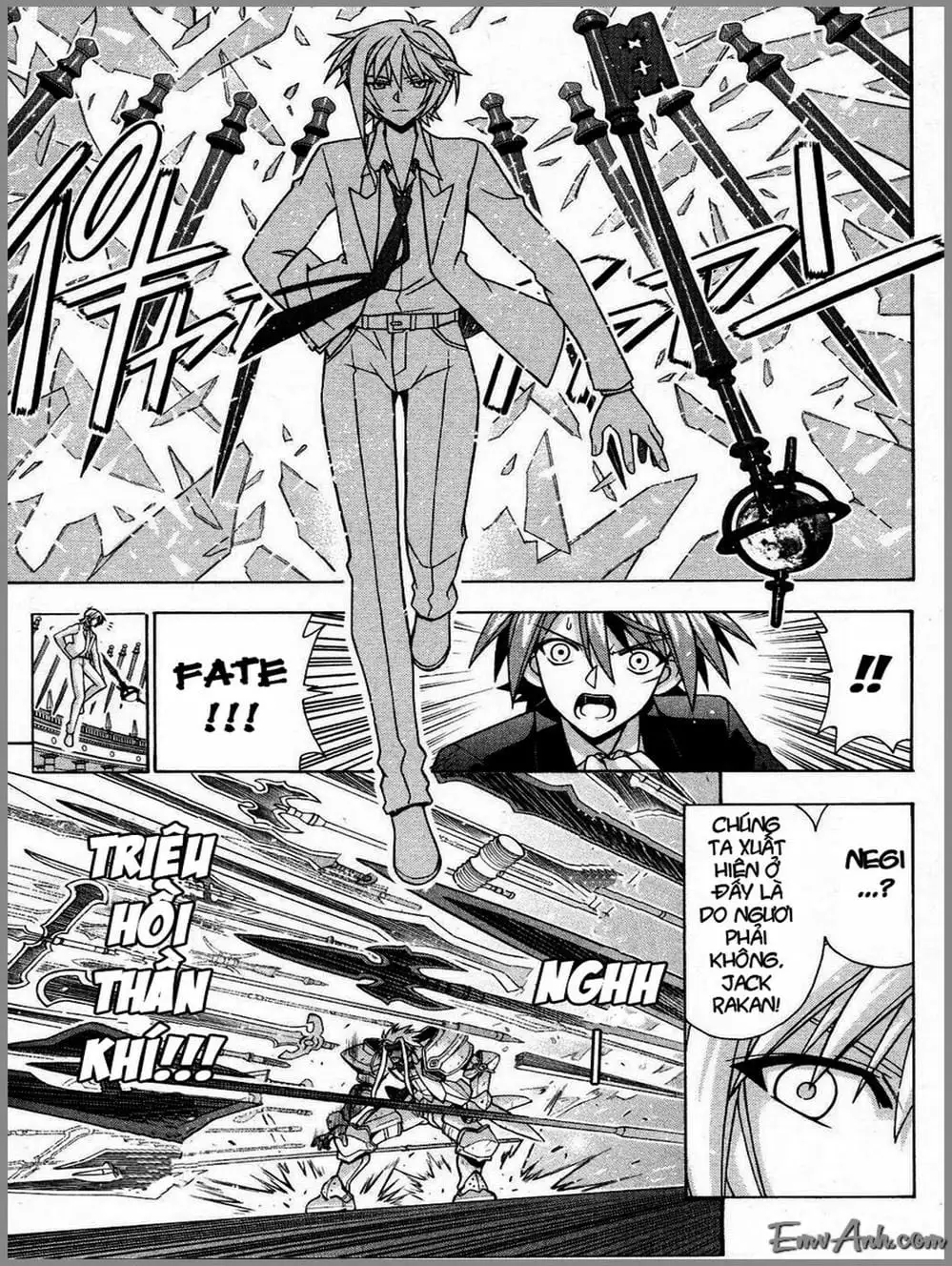Truyện Tranh Pháp Sư Tí Hon Negima - Mahou Sensei Negima! trang 10